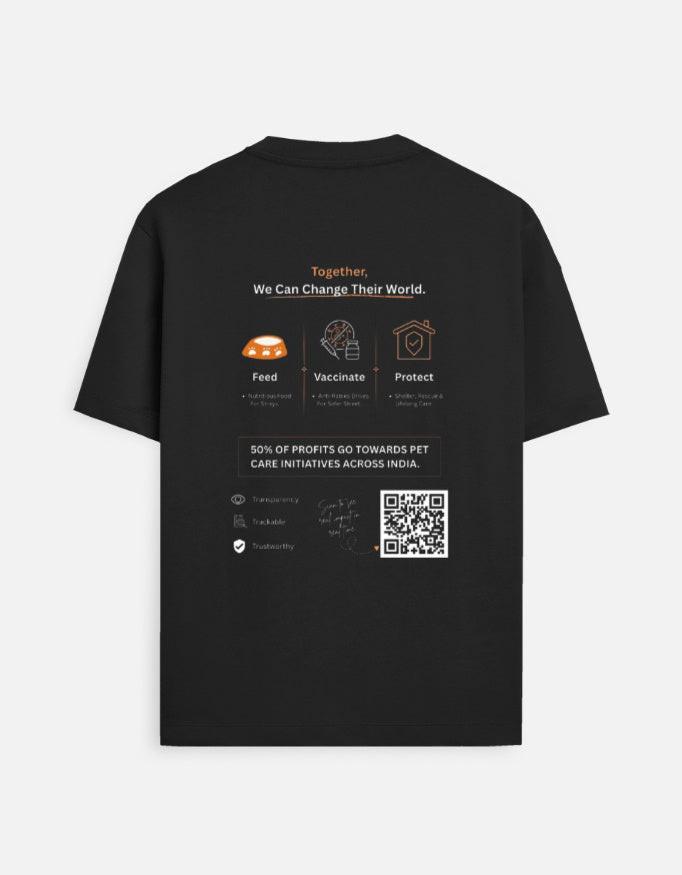 Be Their Voice Dog T Shirt Back