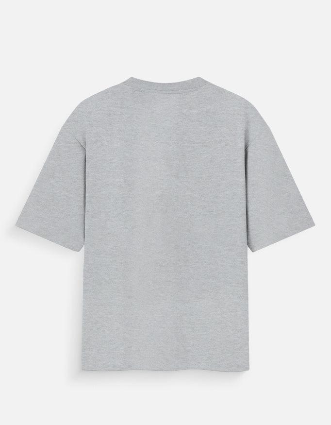 Gray t-shirt on a white background